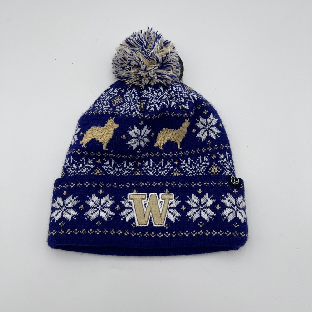 Zephyr Washington Huskies Knit Beanie NWT Unisex OSFA Gorpcore Streetwear